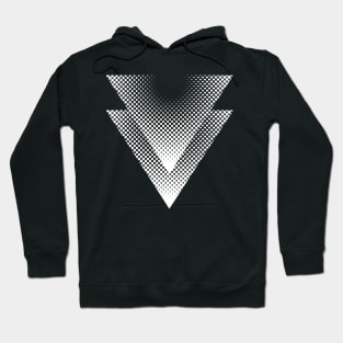 geometric triangles designdesign Hoodie